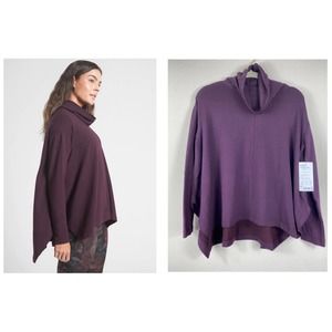 NWT Athleta Ethereal Brushed Funnel Neck XXS